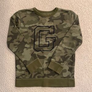 Gap - Kids camouflage round neck pullover